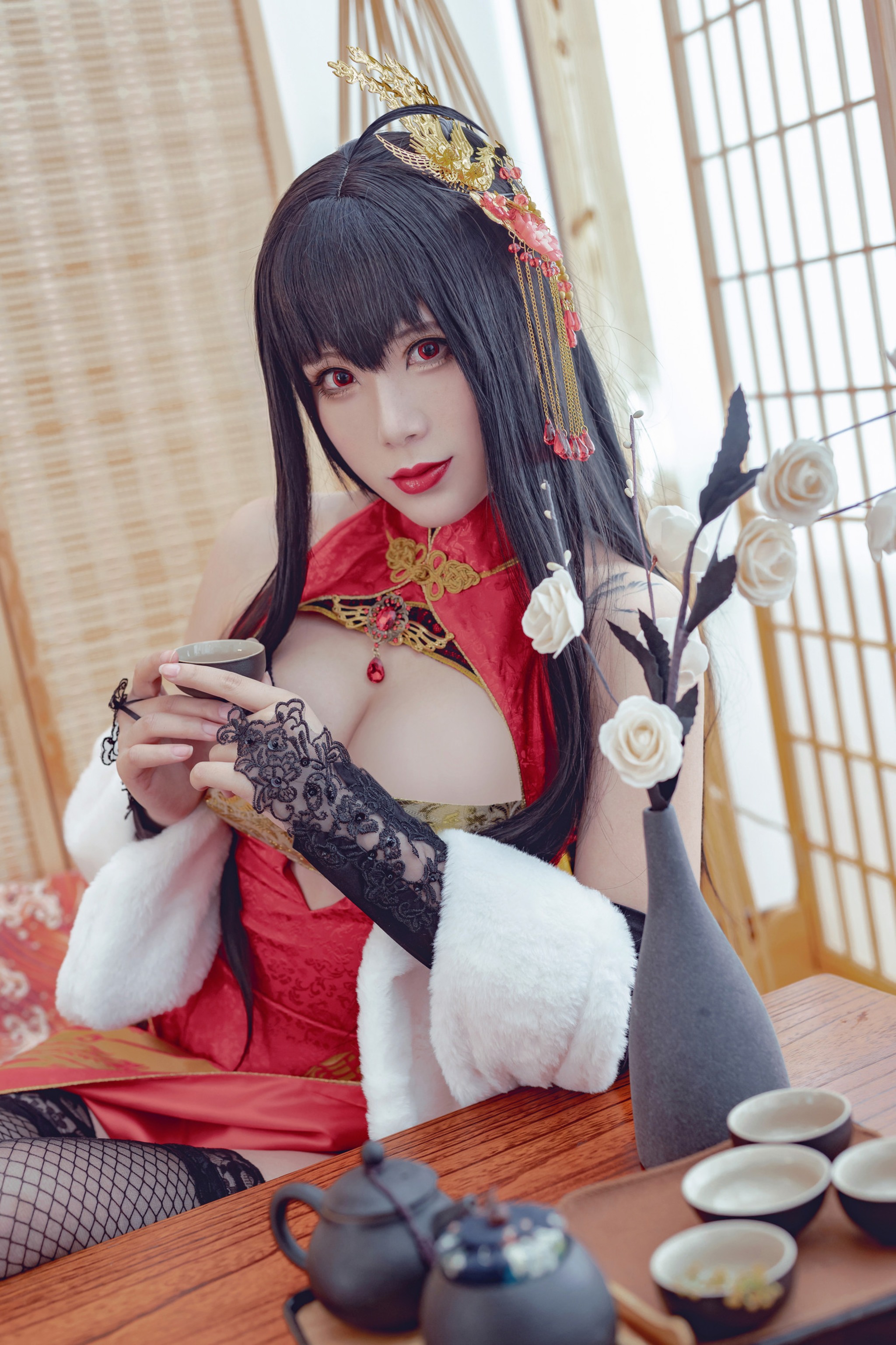 图片[1]-羊大真人 – NO.010 大凤凤鸣春晓[23P]-XikXak